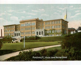 Rhode Island Normal School Providence Rhode Island Postcard
