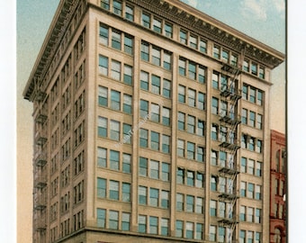 Corbett Building Portland Oregon Postcard
