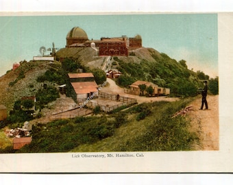 Lick Observatory Mt Hamilton California Postcard
