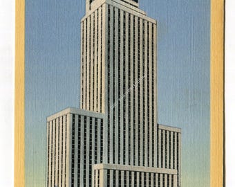 New Mercantile Bank Building Dallas Texas Postcard