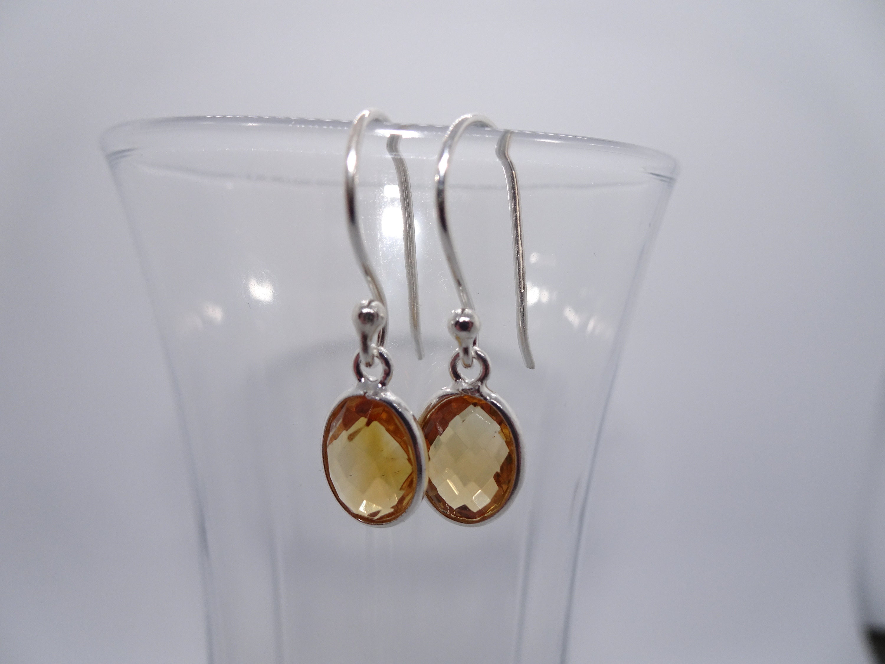 Citrine Drop Earrings. Ideal Gift. November Birthstone - Etsy Italia