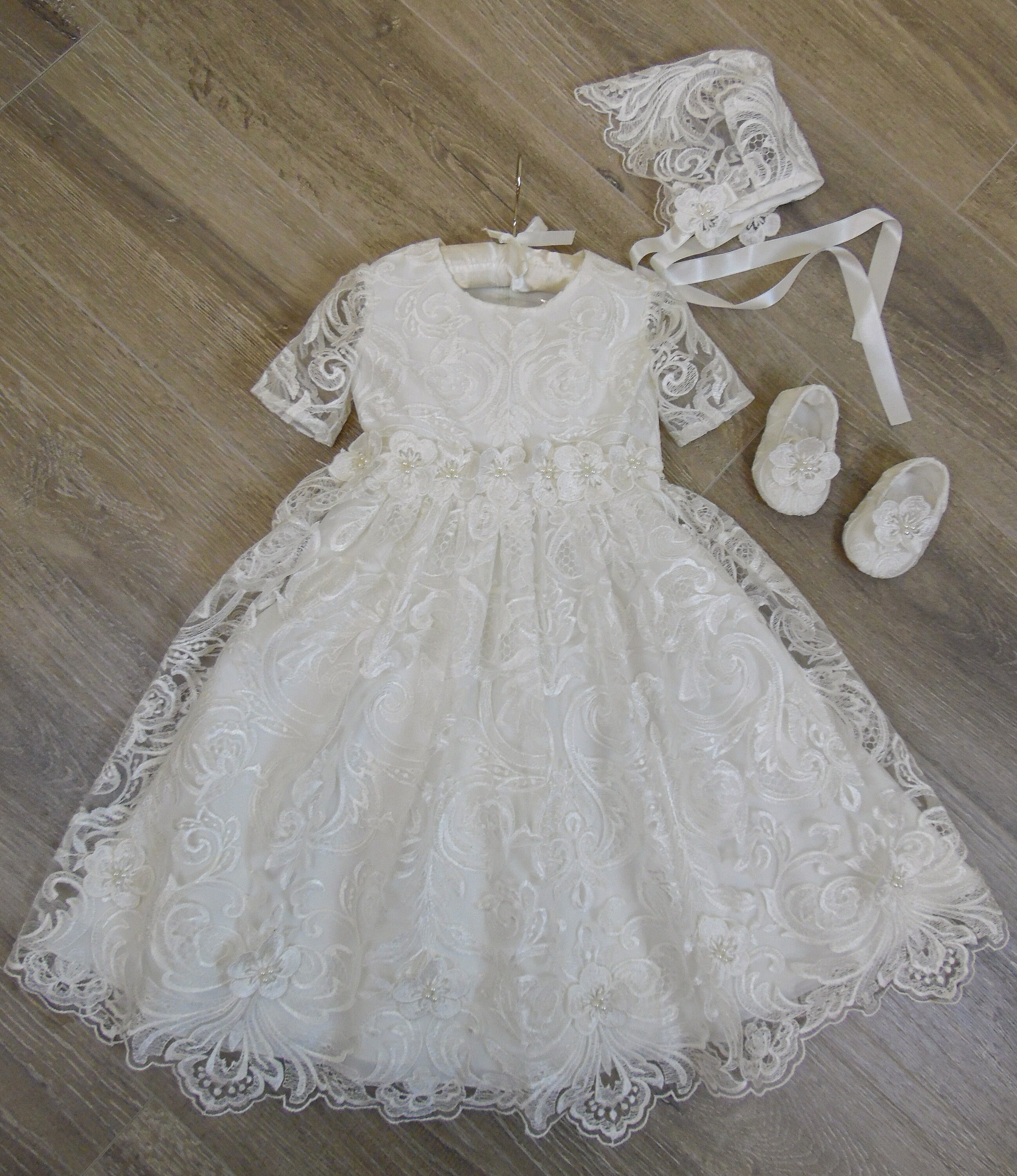 Baptism DressChristening DressBaptism Lace DressBaptism Etsy