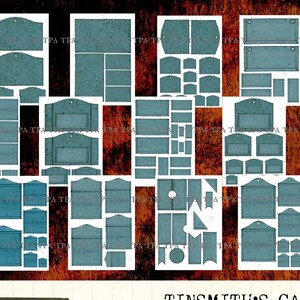 Plåtslagarens vagns-ephemera: Amerikanskt brev-skräpjournalkit (digital nedladdning)