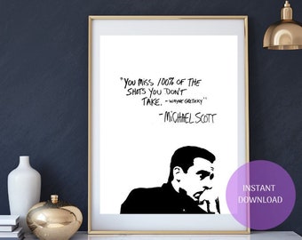 Michael Scott Quotes Etsy -