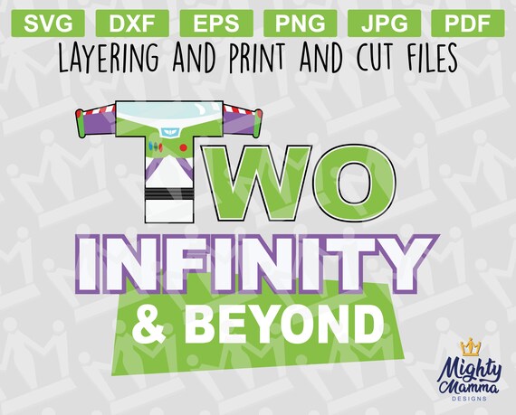 two infinity and beyond svg