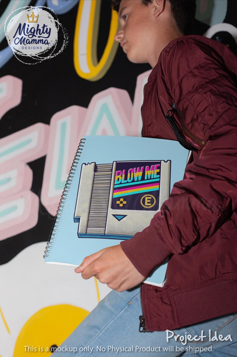 Blow Me - Klassisk videospelskassett PNG-design | För tryck, sublimering, DTF | Rolig retro-gamer, t-shirtdesign, rolig vuxen Nintendo bild 7