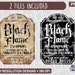 Black Flame Company Label Parody PNG - Sanderson Sisters Witches Witch Halloween Candles Curses, print, waterslides, sublimation 