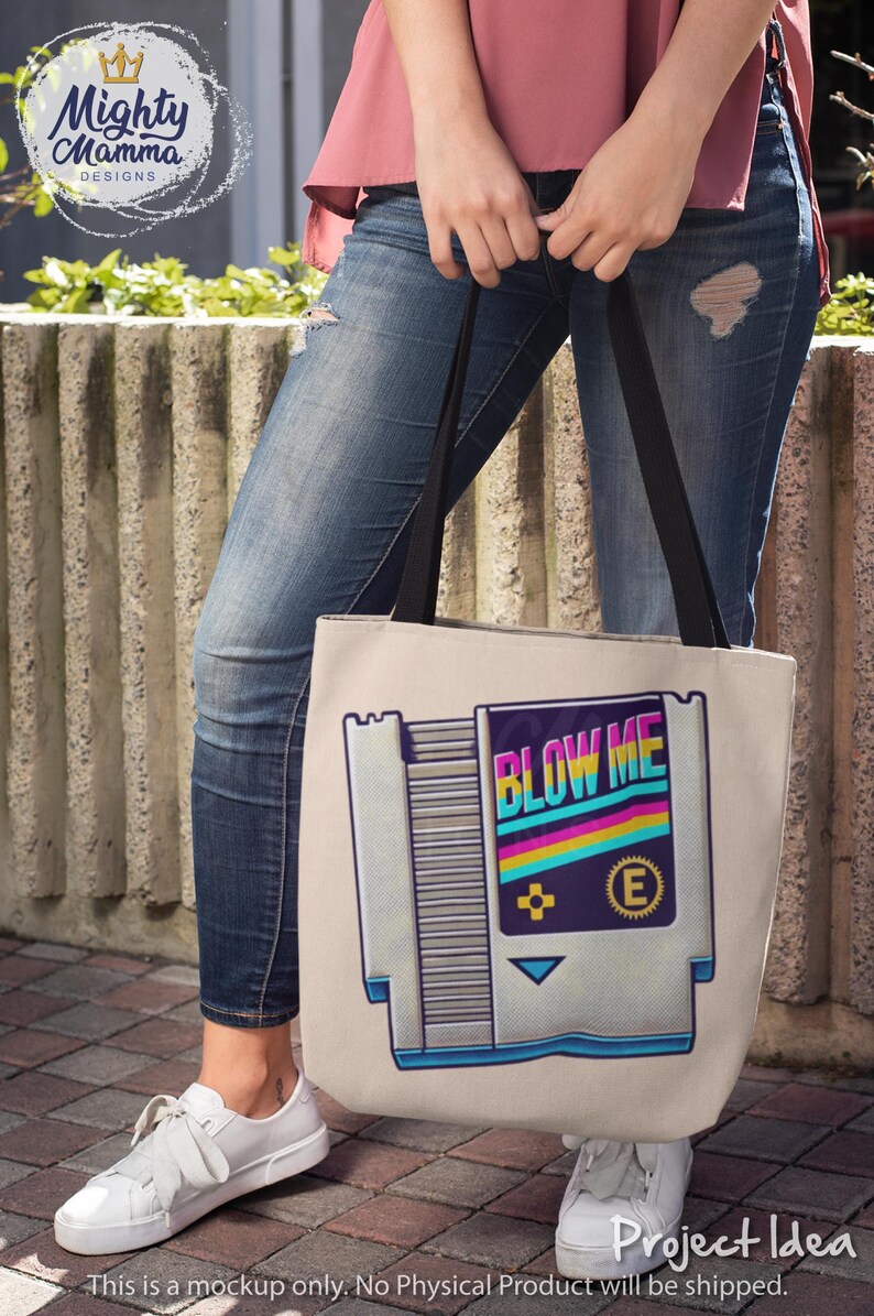Blow Me - Klassisk videospelskassett PNG-design | För tryck, sublimering, DTF | Rolig retro-gamer, t-shirtdesign, rolig vuxen Nintendo bild 5