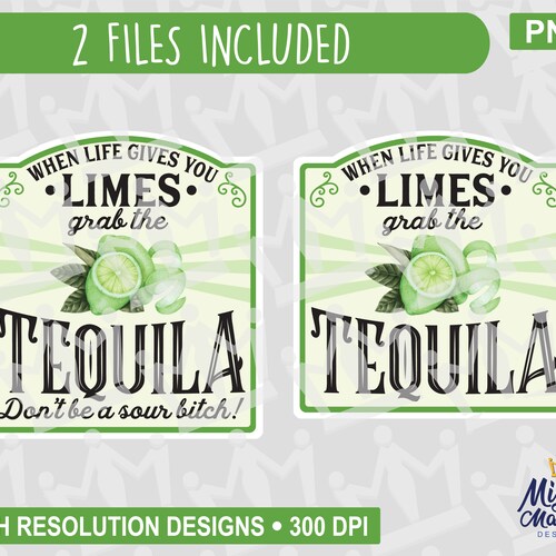 When Life Gives You Lemons Make Lemonade PNG Lemon Label Etsy