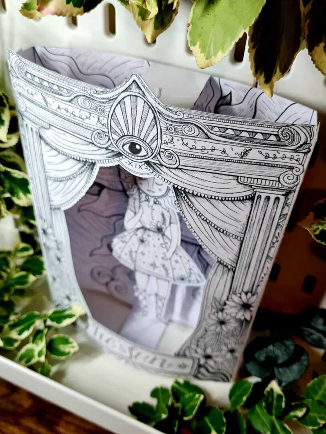 Theatre of Tarot 'the Sun' Paper Puppet Theatre 3D Etsy