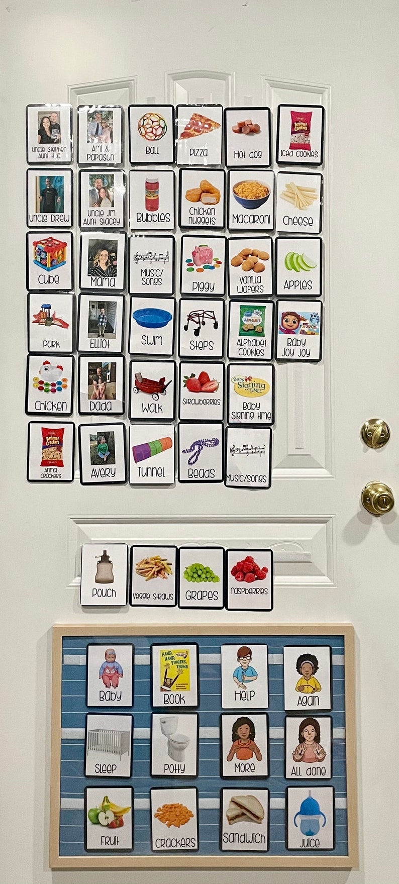 Printable Large Picture Choice Cards PECS - Etsy