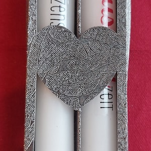 Kerzen mit Geschenkbox