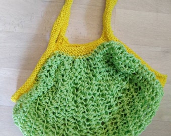 Knitted shopping net/fruit net