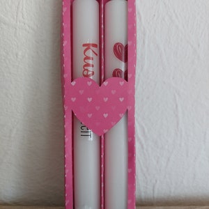 Kerzen mit Geschenkbox