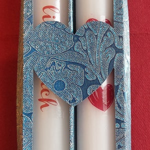 Kerzen mit Geschenkbox