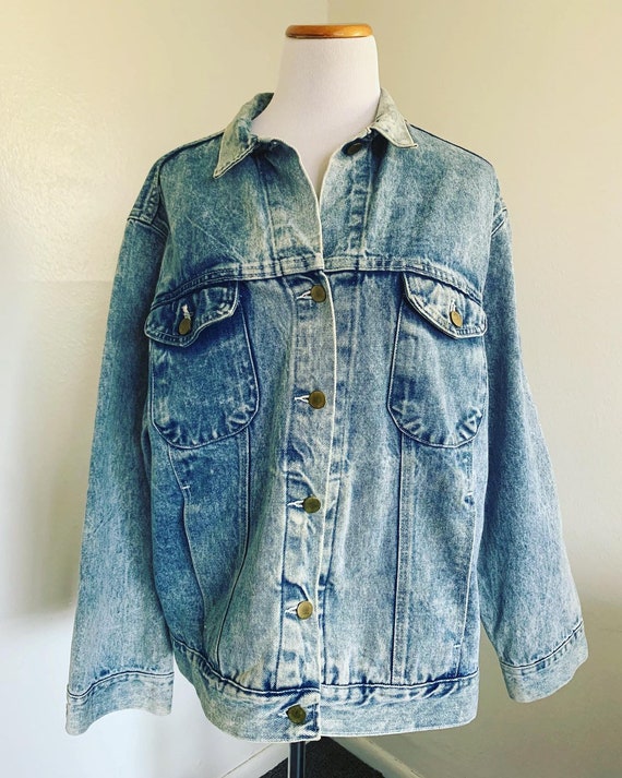 80’s Wrangler Acid Wash Denim Jacket