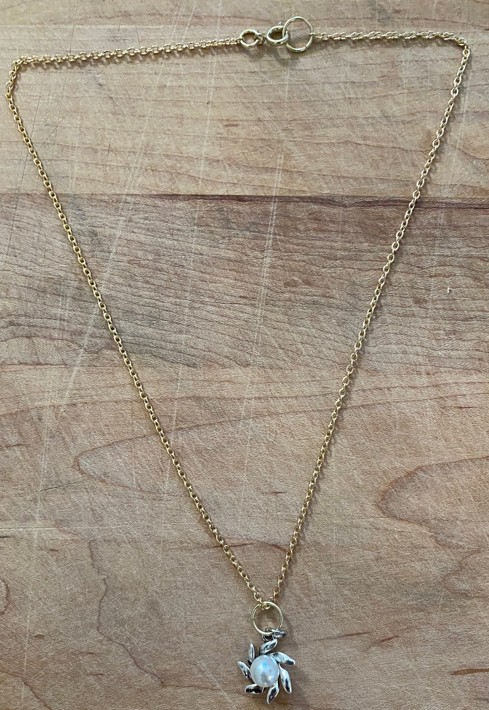 【STONEHENgE】Silver Material Pearl Cubic Necklace SC24B27E Almost Heaven Diamond Sterling Silver Almost Heaven Special