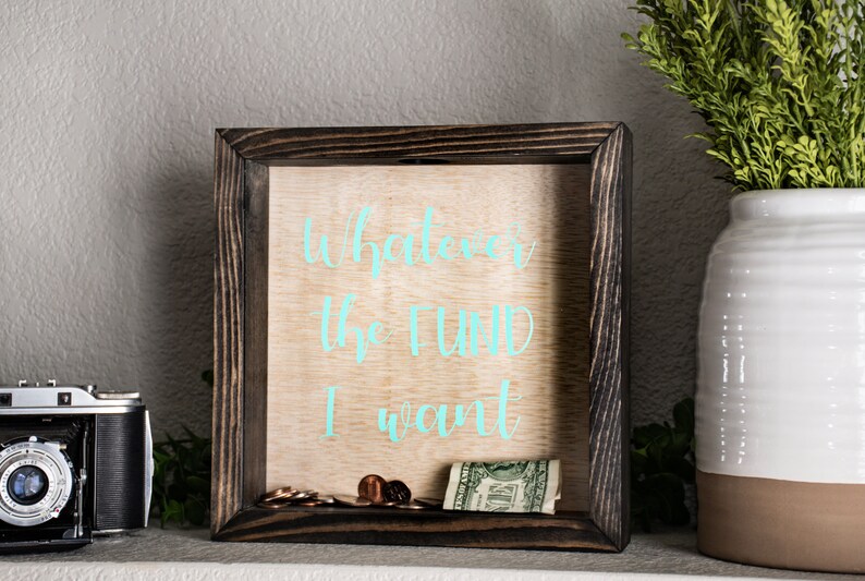 Custom Adult Piggy Bank Personalized Piggy Bank Whatever Etsy