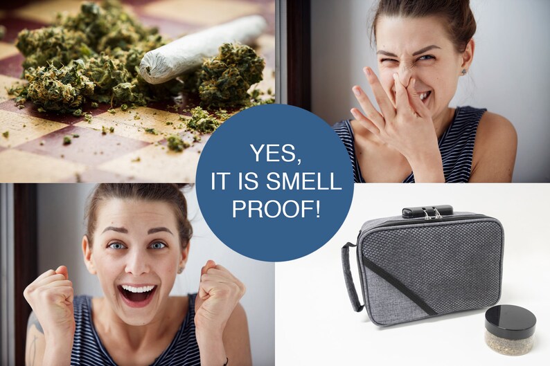 Smell Proof Bags for Weed Smell Proof Case Combo Lock & Etsy