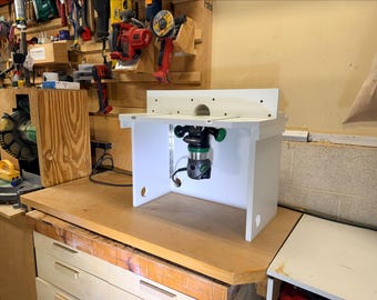 Build Plans: Collapsible Router Table