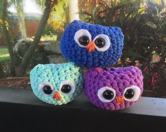Crochet Amigurumi Owls - Plushie Toy - Owl