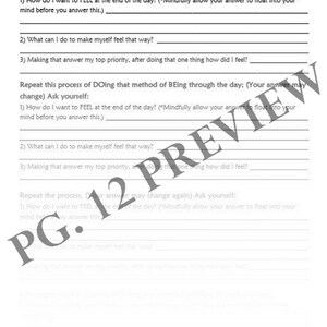 DBT LESSON 1-6 / Mindfulness Doing & Being Mind / Worksheet | Etsy