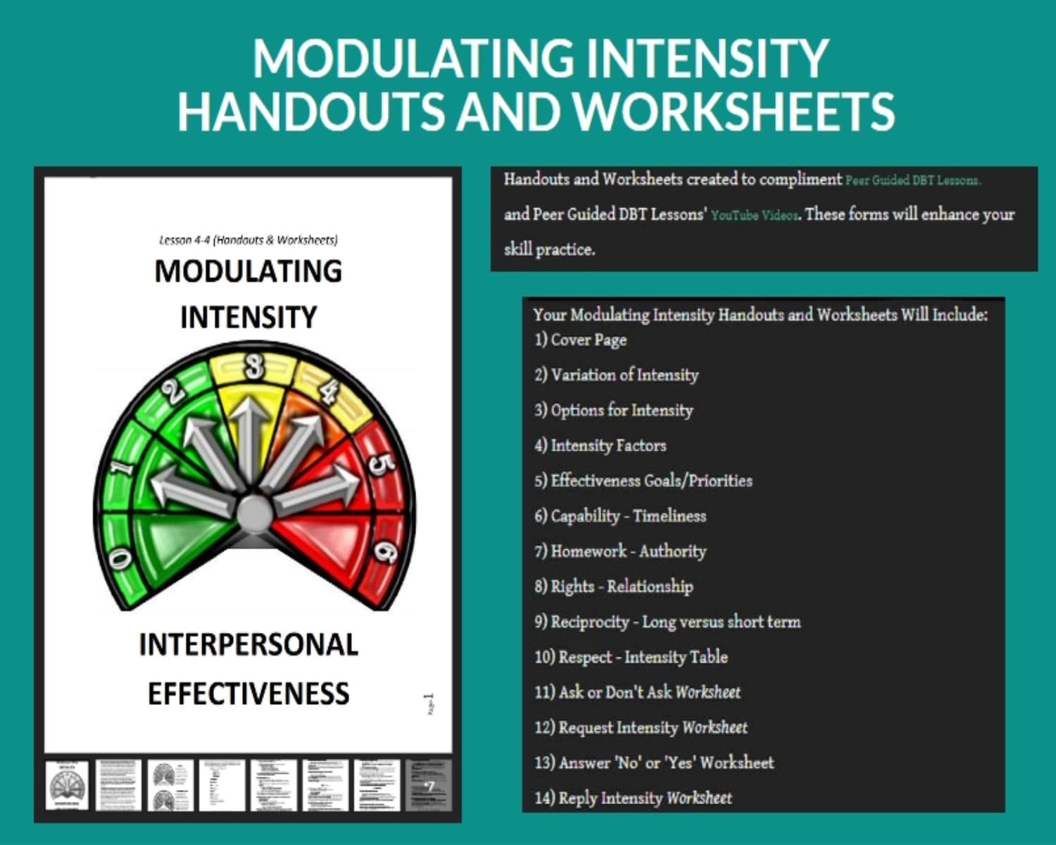 dbt lesson 4 4 interpersonal effectiveness modulating etsy