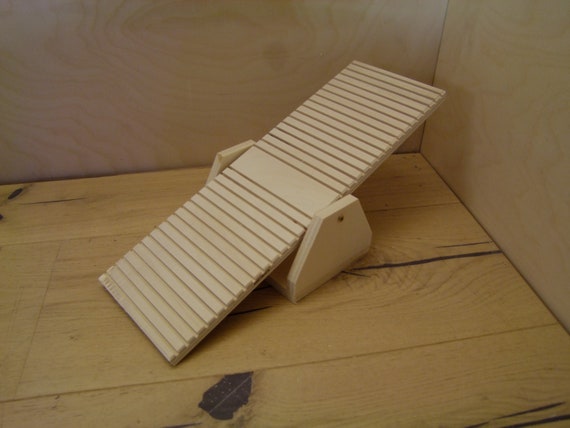 Rodent Seesaw Hamster Seesaw Rat Seesaw Made of Poplar Handmade