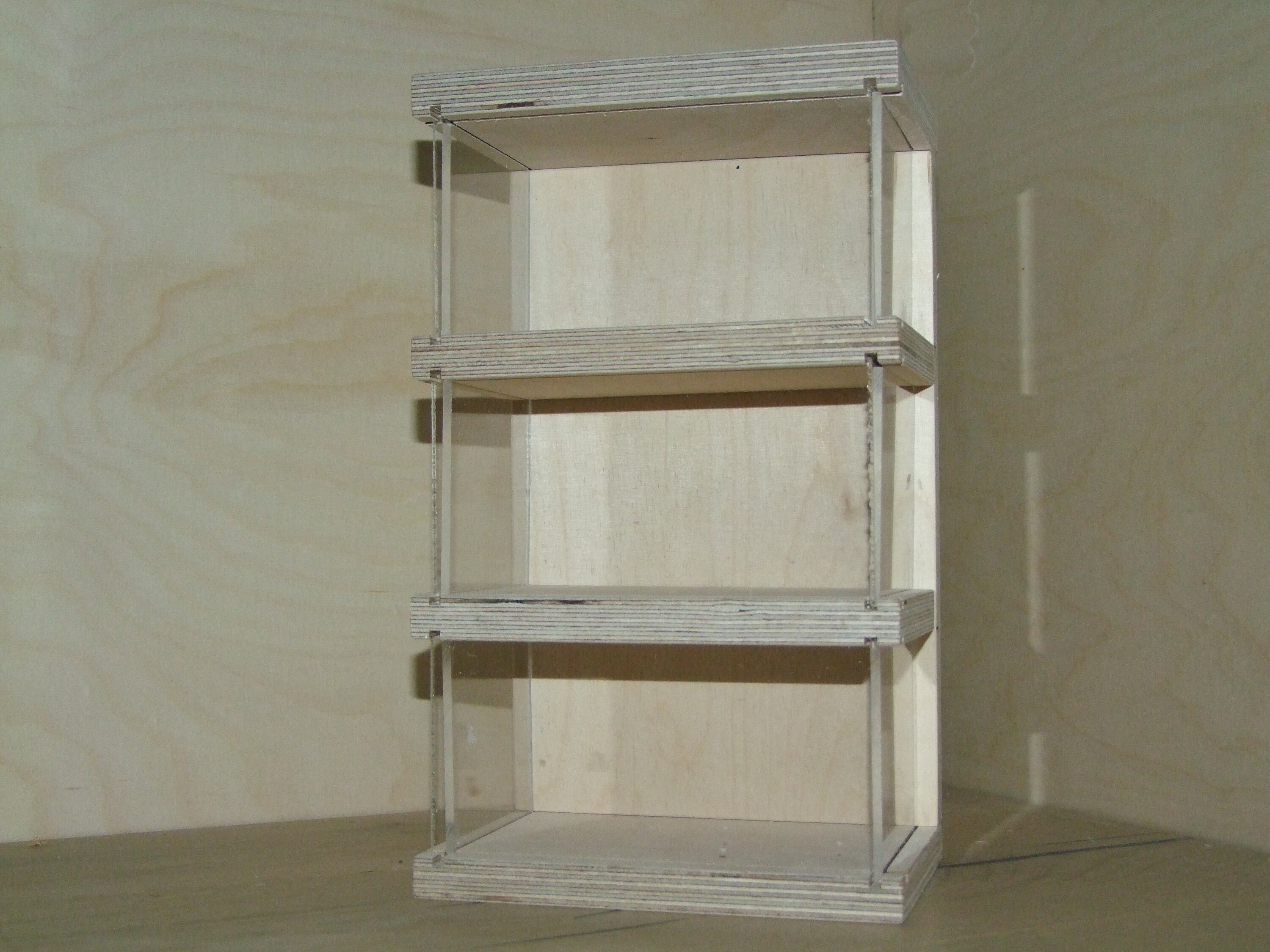 Vitrine de collecte,Autovitrines miniatures,Vitrines d'épices,Vitrine polyvalente en multiplex bouleau