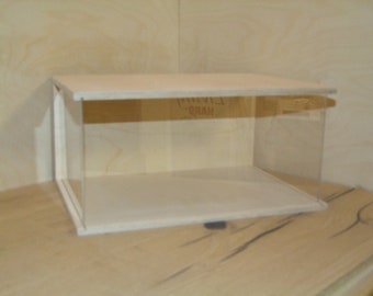 Vitrine,Modelleisenbahnvitrine,Sammlervitrinen aus Multiplex Birke. Handarbeit