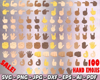 100 emoji etsy