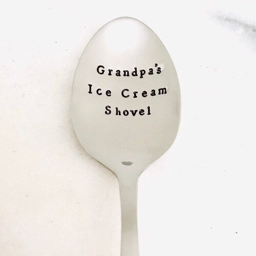 Personalized Spoon. Custom Ice Cream Shovel Spoon With Name. Etsy