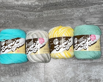 Lily Sugar n Cream Cotton Yarn, Seabreeze, Daisy Ombre, Discontinued Colors