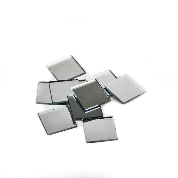 Mini Square Mirror Tiles Craft Mirrors Mosaic Mirrors Mirror Tiles