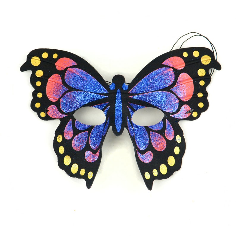 Pick a Color Butterfly Mask - Etsy