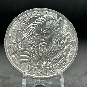 Viking Berserker .999 Pure Solid Silver - 1 Troy oz.