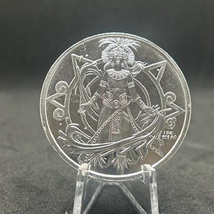 Mayan .999 Pure Solid Silver Round