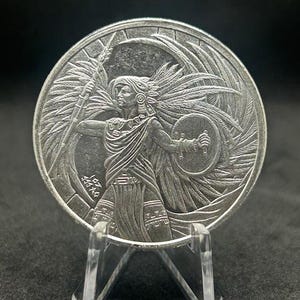 Mayan .999 Pure Solid Silver Round - Version 2