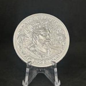 King Valarius  - 1 Troy oz Silver Round- .999 Pure SOLID Silver