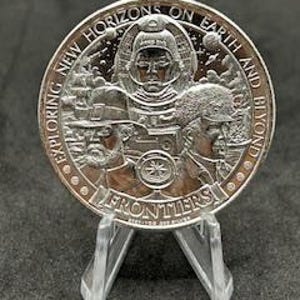Frontier .999 Pure Solid Silver - 1 Troy oz.