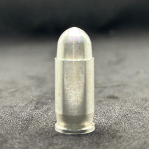 45 ACP Replica Bullet .999 Pure Solid Silver - 1 Troy oz.