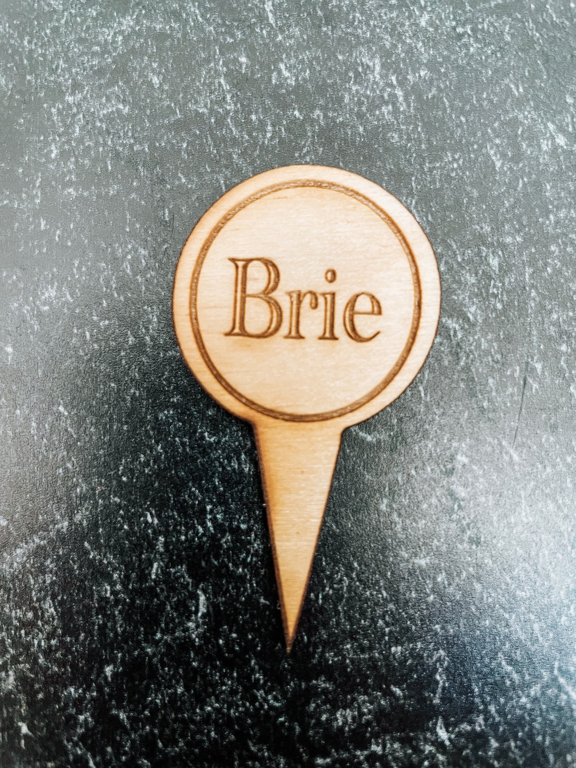 Classic Wooden Cheese Markers Labels Set of 10 Charcuterie Etsy