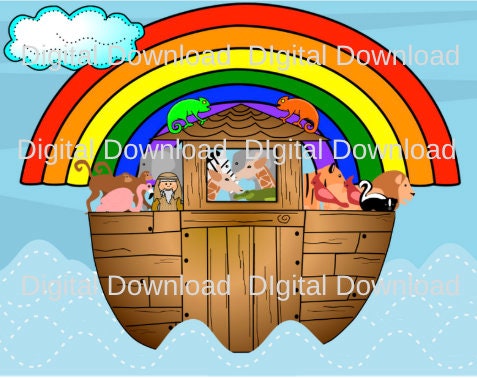 Noah's Ark Printable Downloads // Matching Game // Worksheet // Memory ...