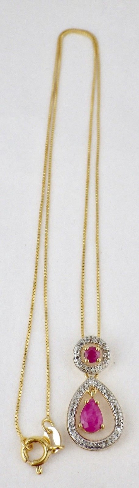 Gold Vermeil 925 Sterling Silver 1.08 CTTW Natural