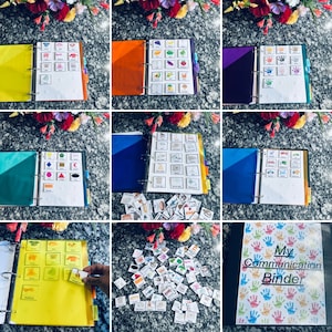 380 carte di comunicazione illustrate/Aiuto visivo per autismo, ADHD/Non verbale/Logopedia e terapia ABA Icone del programma di routine giornaliera