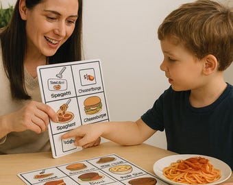 15 pec Food Therapy Picture Communication Card for Kid Speech Therapy Visuals Autism ADHD Learning  Nonverbal Communication Aid Teacher ABA