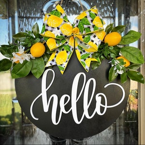 Percha para puerta Hello Lemon Primavera Verano