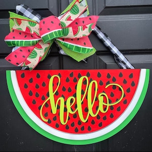 Accroche-porte pastèque pour le printemps et l&#39;été