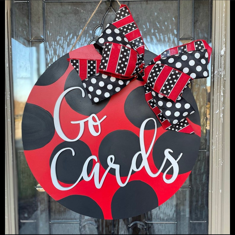 Louisville Door Hanger Cardinals Etsy