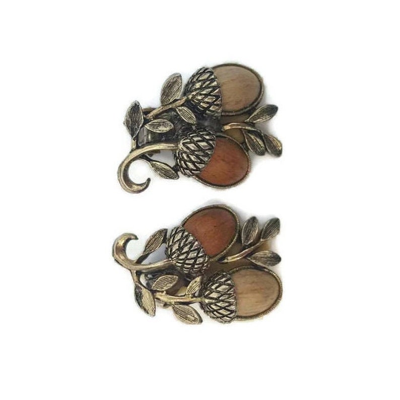 Acorn Bracelet and Earrings Jewelry Set